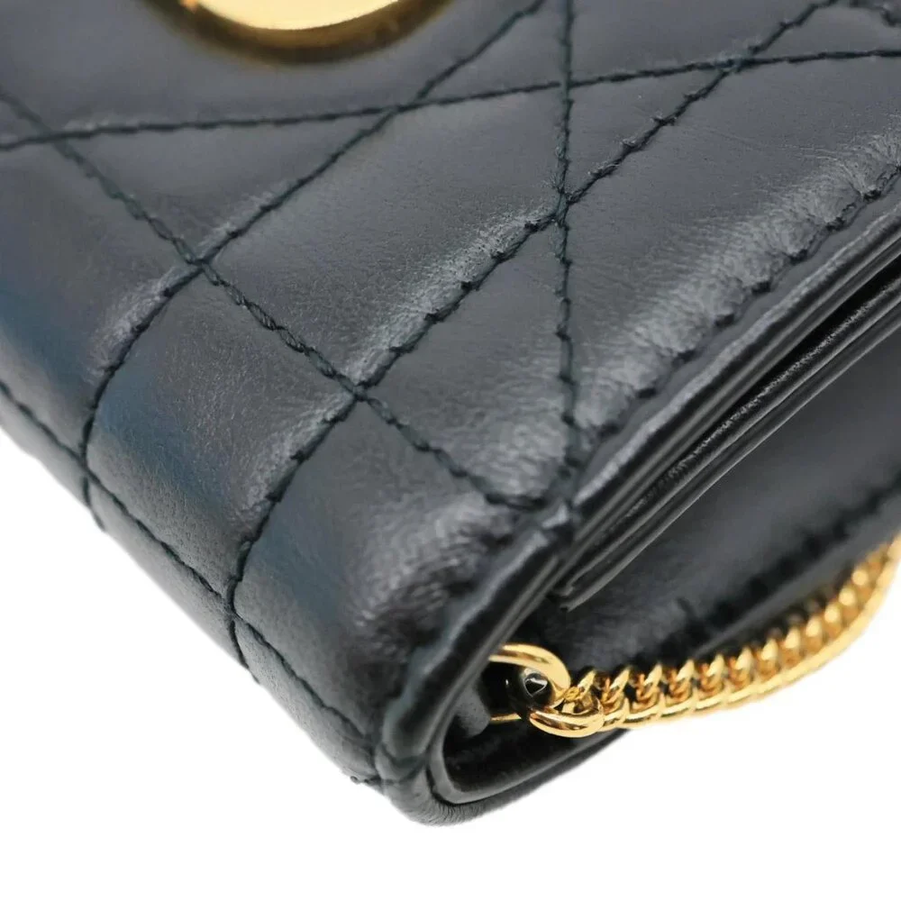 Christian Dior  Miss Caro Micro Cannage Lambskin Leather Crossbody Bag Black - Picture 7 of 13